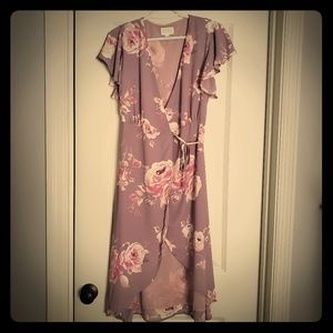 Morning Lavender Swing Dress